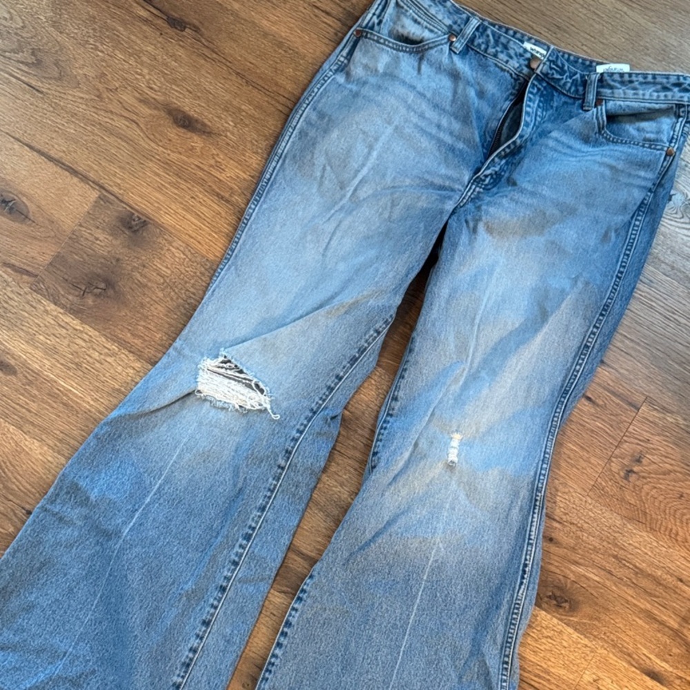 Wrangler Light Blue Flare Jeans